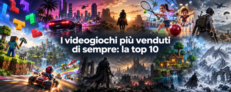 I videogiochi più venduti di sempre: la top 10