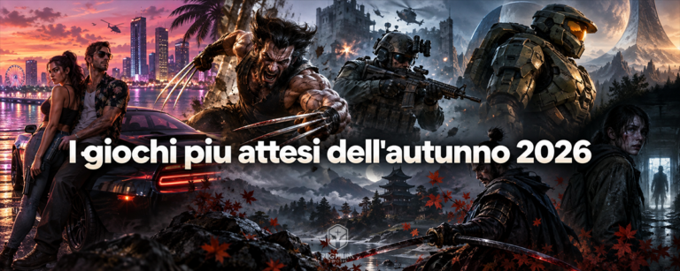 I videogiochi più attesi dell’autunno 2026: i fan del gaming impazziscono!